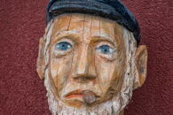 der Hauswächter an der Pension