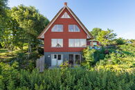 Ferienhaus im Grünen, wichtig ist das Zeigen der Umgebung der Ferienimmobilie